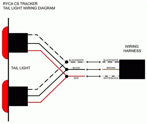 trailer wiring diagram tail lights led 